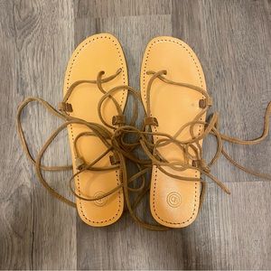 Urban Outfitters Lace Up sandals